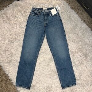 Abercrombie and Fitch Dad jeans
